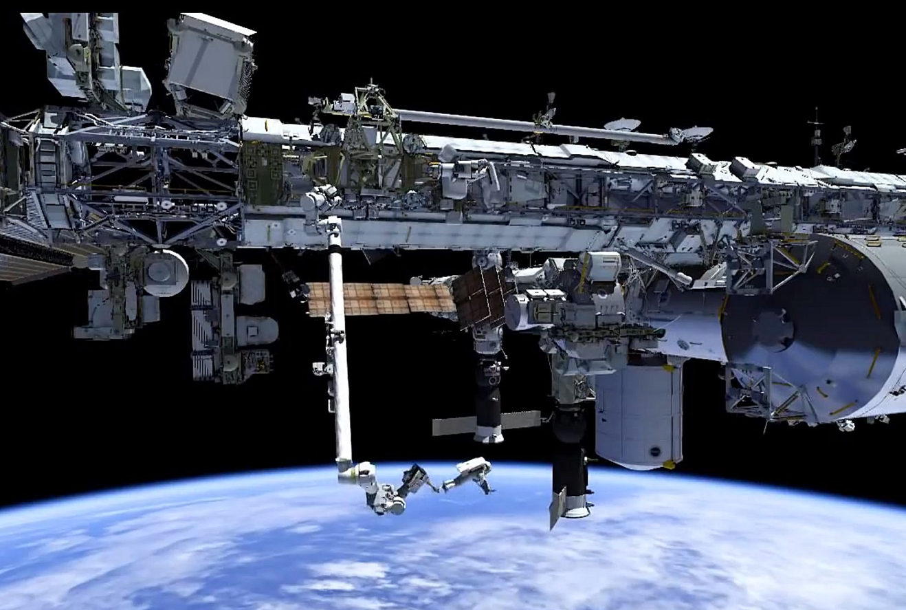 NASA Simulation of SpaceWalk